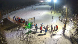 Kamera u nástupu na vlek svah A