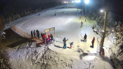 Kamera u nástupu na vlek svah A