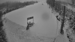 Kamera u nástupu na vlek svah A