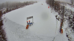 Kamera u nástupu na vlek svah A