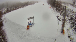 Kamera u nástupu na vlek svah A