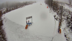 Kamera u nástupu na vlek svah A