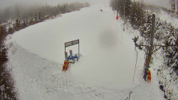 Kamera u nástupu na vlek svah A