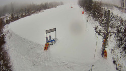 Kamera u nástupu na vlek svah A