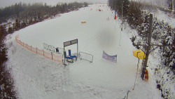 Kamera u nástupu na vlek svah A