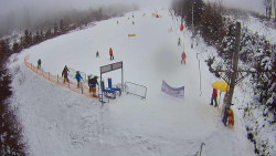 Kamera u nástupu na vlek svah A