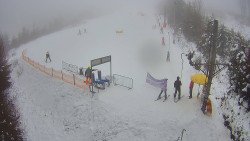 Kamera u nástupu na vlek svah A