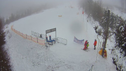 Kamera u nástupu na vlek svah A