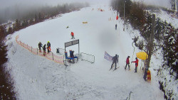 Kamera u nástupu na vlek svah A