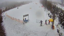 Kamera u nástupu na vlek svah A