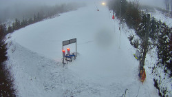 Kamera u nástupu na vlek svah A