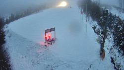 Kamera u nástupu na vlek svah A