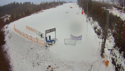 Kamera u nástupu na vlek svah A