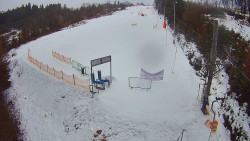 Kamera u nástupu na vlek svah A