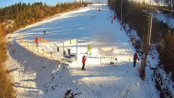 Kamera u nástupu na vlek svah A