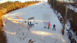 Kamera u nástupu na vlek svah A