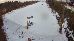 Kamera u nástupu na vlek svah A