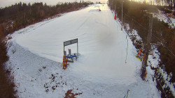 Kamera u nástupu na vlek svah A