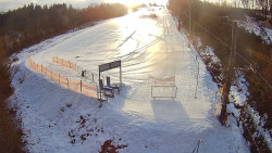 Kamera u nástupu na vlek svah A