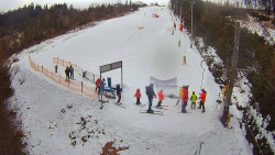 Kamera u nástupu na vlek svah A