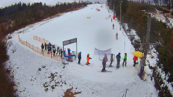 Kamera u nástupu na vlek svah A