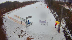 Kamera u nástupu na vlek svah A