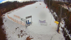 Kamera u nástupu na vlek svah A