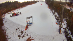 Kamera u nástupu na vlek svah A