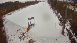 Kamera u nástupu na vlek svah A