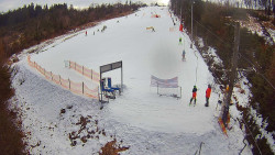 Kamera u nástupu na vlek svah A