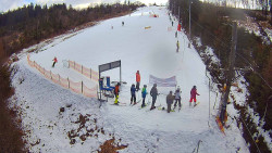 Kamera u nástupu na vlek svah A