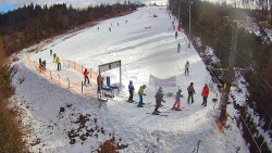 Kamera u nástupu na vlek svah A