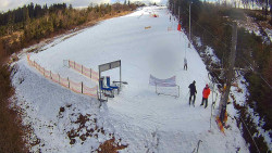 Kamera u nástupu na vlek svah A