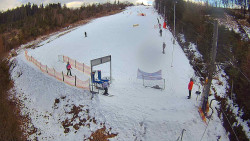 Kamera u nástupu na vlek svah A