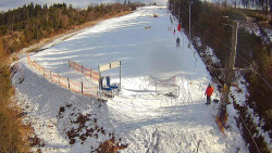 Kamera u nástupu na vlek svah A