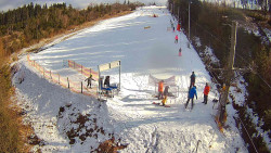 Kamera u nástupu na vlek svah A