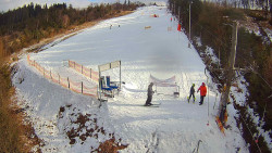 Kamera u nástupu na vlek svah A