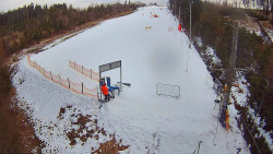 Kamera u nástupu na vlek svah A