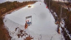 Kamera u nástupu na vlek svah A