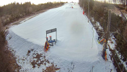 Kamera u nástupu na vlek svah A