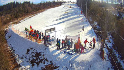 Kamera u nástupu na vlek svah A