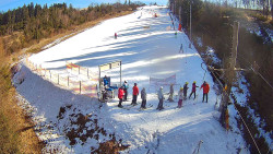 Kamera u nástupu na vlek svah A