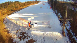 Kamera u nástupu na vlek svah A