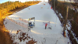 Kamera u nástupu na vlek svah A