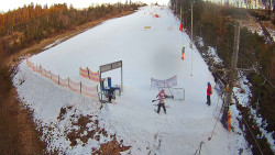 Kamera u nástupu na vlek svah A