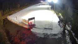 Kamera u nástupu na vlek svah A