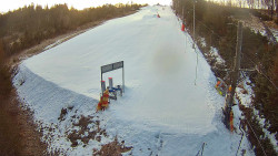 Kamera u nástupu na vlek svah A