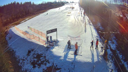 Kamera u nástupu na vlek svah A