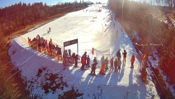 Kamera u nástupu na vlek svah A
