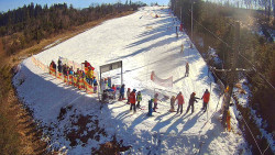 Kamera u nástupu na vlek svah A